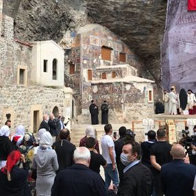 Sümela Manastırı'nda 7'nci ayin yapıldı