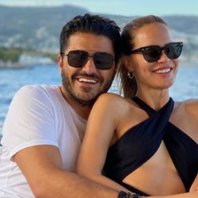 Ebru Şallı, eşinin doğum gününü kutladı
