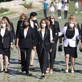 CHP Kadın Kolları Başkanı Aylin Nazlıaka, Anıtkabir'i ziyaret etti