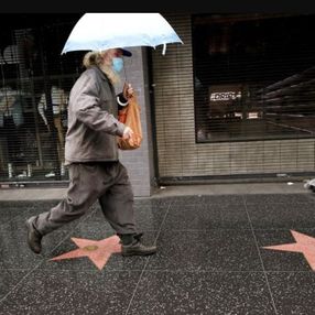 Hollywood'da evsizlerin sayısı arttı