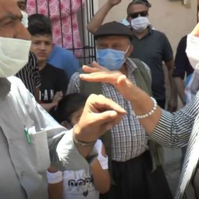 Gaziantep'te vatandaşların HDP'lilere propaganda tepkisi