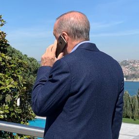 Fahrettin Altun, Cumhurbaşkanı Erdoğan'ın fotoğrafını paylaştı