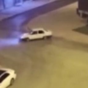 Konya'da drift yapan sürücüye para cezası