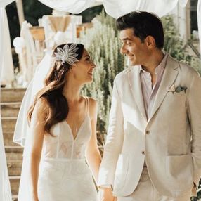 Cansel Elçin ve Zeynep Tuğçe Bayat evlendi