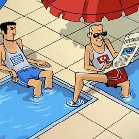 BAE medyasında Türkiye karşıtı karikatür
