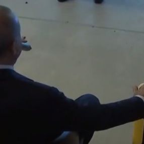 Cumhurbaşkanı Erdoğan'dan robotlu açılış