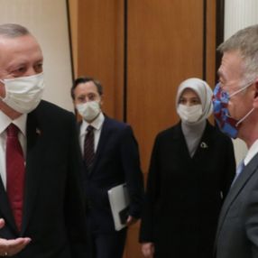Cumhurbaşkanı Erdoğan, Trabzonspor'u kabul etti