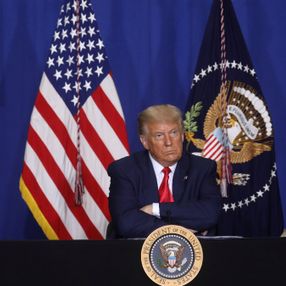 Trump: Bunlar barışçıl gösteri değil terör eylemleri