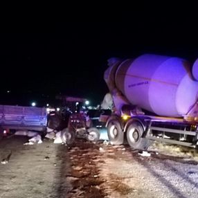 Manisa'da bir kişi çaldığı traktörle kaza yaptı