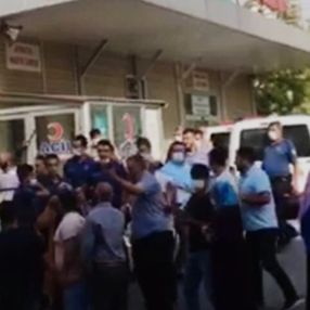 Gaziantep'te koronavirüsten ölen hastanın yakınları hastaneyi bastı
