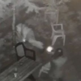 Konya'da 2 kişinin öldüğü silahlı saldırının görüntüleri
