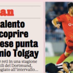 İtalyanlar Tolgay Arslan'ın dürüm olayını manşetlere taşıdı