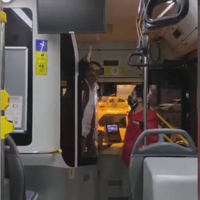 İstanbul'da otobüs şoförü, bisikletli kadın yolcuya saldırdı
