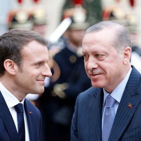 Cumhurbaşkanı Erdoğan, Macron'la görüşecek
