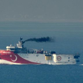Oruç Reis, Antalya Limanı'ndan ayrıldı