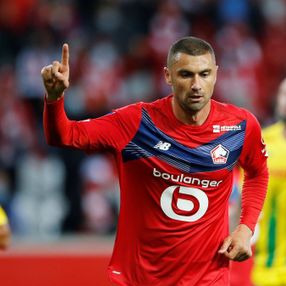 Burak Yılmaz Lille'de ilk golünü kaydetti