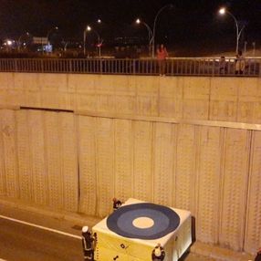 Çorum'da intihara kalkışan kadını polis durdurdu