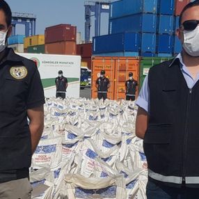 Kolombiya'dan İstanbul'a gelen gemide kokain bulundu