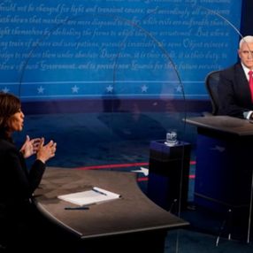 Mike Pence ve Kamala Harris karşı karşıya geldi