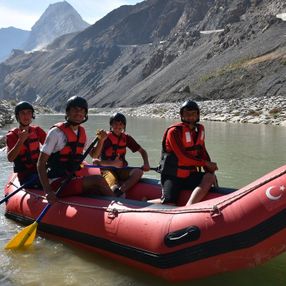 Hakkari'deki Zap Suyu, sporcuları Türkiye Rafting Şampiyonası'na hazırlıyor
