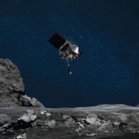 NASA'nın OSIRIS-REx uzay aracı, Bennu göktaşından örnek almayı başardı