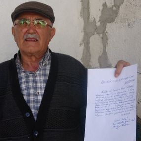 Ardahan'da 81 yaşında, Ermenilerin katlettiklerinin intikamı için cepheye gitmek istiyor