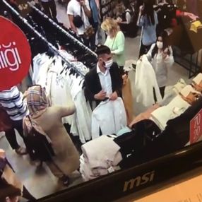Ataşehir'deki kalabalık mağazada yüzük hırsızlığı