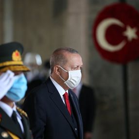 Cumhuriyet'in 97. yıl dönümünde devlet erkanı Anıtkabir'de