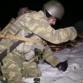 Azerbaycan ordusu, Kelbecer'e giden yolda mayın temizliği yaptı