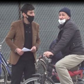Düzce'de maske takmayanlara, 'koronayım' deyip adres sordu