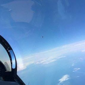 ABD'li savaş pilotunun çektiği UFO görüntüsü sızdırıldı