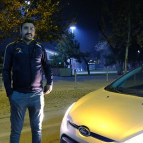 Konya'da kısıtlamayı ihlal eden kişiden, polise: İnşallah arabanız bozulur