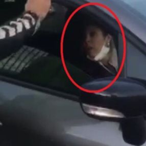 Bursa'da aracı çekilen kadın, polise hakaret etti