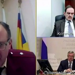 Rusya’da teftiş müdürü koronavirüs toplantısında uyuyakaldı
