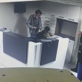 Şişli'de hemşirenin yaşadığı korku anları