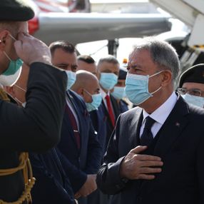 Hulusi Akar, resmi ziyaret için Irak'ta