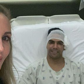 Radamel Falcao'dan ameliyat sonrası ilk fotoğraf