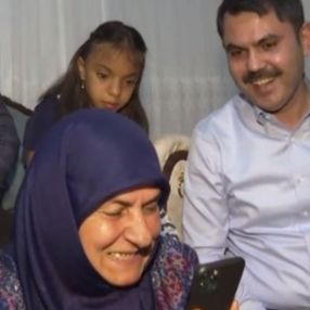 Cumhurbaşkanı Erdoğan, depremzede aile ile telefonda görüştü
