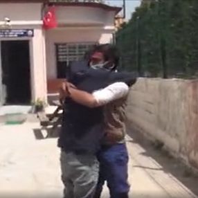Afganistan’dan yürüyerek Osmaniye'ye geldi, kardeşi ile kavuştu