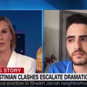 CNN sunucusu ile Filistinli genç arasındaki çarpıcı diyalog