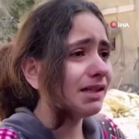 İsrail'in evini bombaladığı küçük kız: Neden çocukları öldürüyorsunuz
