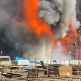 Tayvan’da, dünyanın 4’üncü büyük elektrik santralinde yangın çıktı
