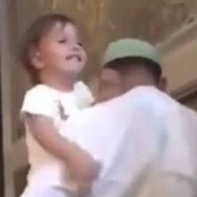 Ayasofya Camii'nde iç ısıtan görüntüler