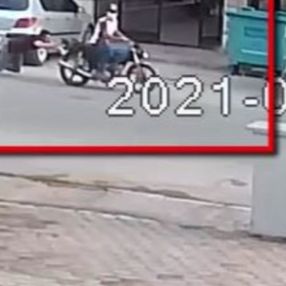 Gaziantep'te seri kapkaççı kamerada