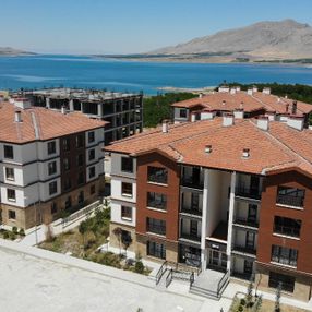 Malatya'da depremzedeler için yapılan konutlar