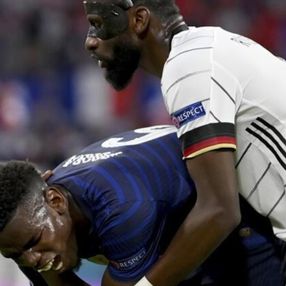 Pogba kendisini ısıran Rüdiger'i affetti