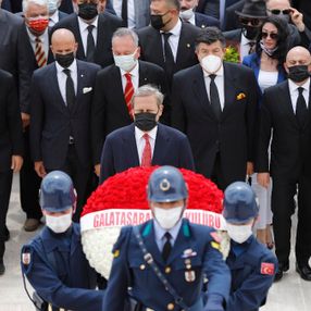 Burak Elmas, Anıtkabir'i ziyaret etti
