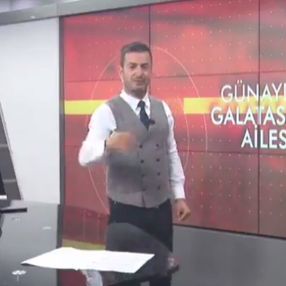 GS TV sunucusu Şenkal: Taylan'la gurur duyuyorum