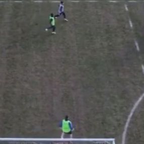 Serdar Dursun'dan antrenmanda röveşata golü