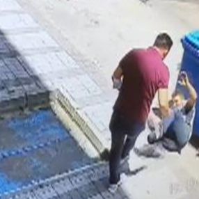 Üsküdar’da kablo çalmak istedi, mahalleliden dayak yedi